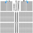 thumbnail image 1 of Steel DN Mate 100 Pack T316 Stainless Steel Right&Left Handed Thread Swage Lag Screws for Wood Post of 1/8" Steel Cable Railing Kit, Cable Railing Har, 1 of 8