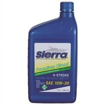 Sierra International 18-9420-2 10W 30 4-Stroke Marine Outboard Engine Oil, 1 qt