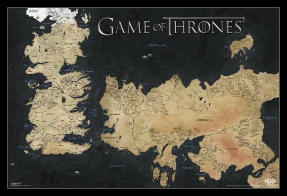 game of thrones map game of thrones map