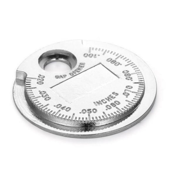 Spark Plug Gauge Measurement Tool 0.06-0.24mm Coin-Type Spark Plug Gauge T GXU