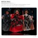 thumbnail image 2 of 3pcs Suspending Witch Dolls Horrible Witch Figurines Halloween Party Decoration Supplies, 2 of 4