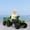 Dark Green, variant on Topcobe 12V Battery-Powered Toy Tractor with Trailer and 35W Dual Motors, 3-Gear-Shift Ground Loader Ride On with LED Lights and USB Audio Functions, Dark Green