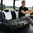thumbnail image 5 of XYZCANDO Wolf American Flag Golf Cart Seat Cover | Non-Slip Terry Cloth with 4 Storage Pockets | Universal 2-Seat Golf Cart Accessory, 5 of 8