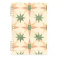thumbnail image 7 of FORMRS 1-Subject Spiral Notebook 8" x 5" College Ruled 60 Refillable Sheet A5 Hard Cover, 2 Pack, Pastel Beige Geometric, 7 of 7
