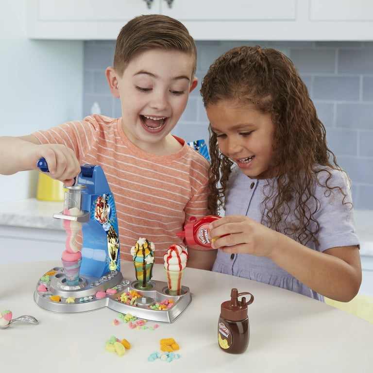 2 pack) Play-Doh Kitchen Creations Drizzy Ice Cream Playset