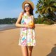 thumbnail image 3 of Disketp Retro Colorful Butterfly para Vestido sin Mangas para Mujeres, Vestidos de Verano para Mujeres, Casual y Holgado para la Playa, 3 of 7