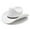 White, variant on Women's Western Denim Cowboy Hat with Curved and Brim for Everyday Style