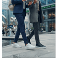 thumbnail image 4 of MILAN Men’s Sneakers Minimal Casual Lace-Up Shoes, Lightweight Comfortable Everyday Trainers Black 43, 4 of 6