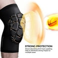 thumbnail image 3 of Coolomg Knee Pads Short Short Wrestling Basketball Football Volleyball Youth Kids Adult Protective Knee Compression Sleeves Black M, 3 of 5