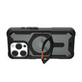 thumbnail image 2 of UAG Plasma XTE MagSafe Rugged Case Black/Orange for iPhone 16 Pro, 2 of 5