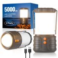 thumbnail image 1 of Farol de camping PopoIron, 2 unidades, recargables, 5000 mAh, 1000 lm, 1 of 8