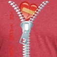 thumbnail image 3 of CafePress - Zipper Club T Shirt - Mens Tri-blend T-Shirt, 3 of 4