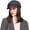 Gray, variant on Wool Fashion Newsboy Hats for Women Winter Warm Pageboy Cabbie Cap Beret