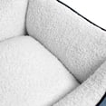 thumbnail image 7 of Gap Washed Denim Cuddler Pet Bed, Organic Cotton Cover with Polyester Sherpa inner, Small 20" x 18", Light Blue, 7 of 7