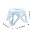 thumbnail image 3 of Tabouret Pliant Carré Portable Mazar pour Camping, Randonnée, Pêche et Cuisine, avec Support de Marche, 3 of 4