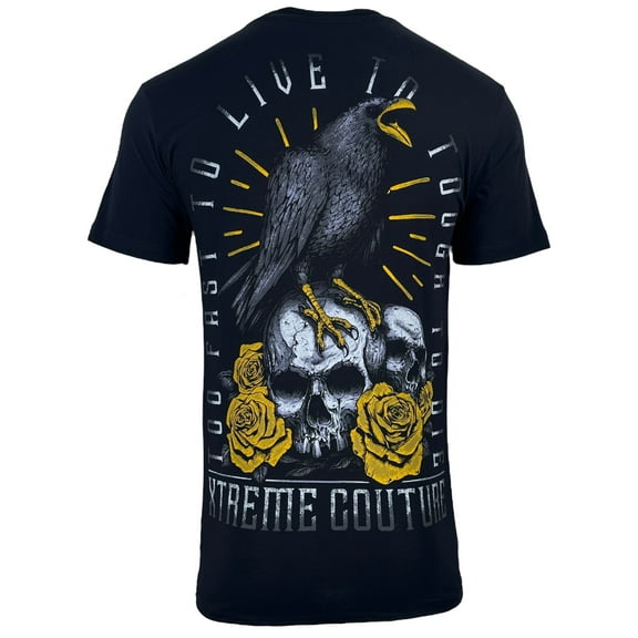 Xtreme Couture by Affliction Men's T-Shirt Crow