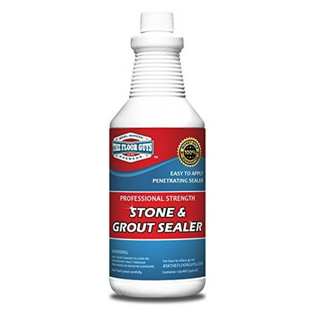 Grout & Granite Penetrating Sealer from the Floor Guys: Also Works on Marble, Travertine, Limestone, Slate. Protects Against