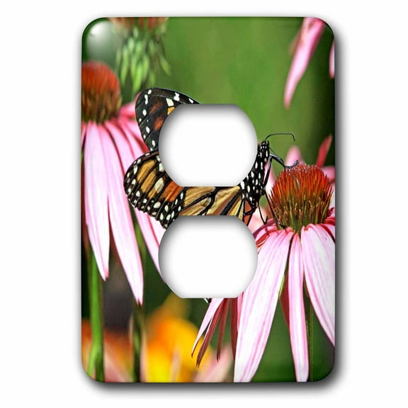 3dRose, Monarch Butterflies, 2 plug outlet cover