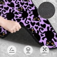 thumbnail image 3 of Disketp Cartoon Black Cats for Crystal Velvet Car Mats Four-Piece Set,All-Season Automotive Protection, Vehicles, Cars, Trucks, and SUVs,Anti-Slip Design, 3 of 7