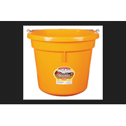 LITTLE GIANT LADDER SYSTEMS Miller Mfg Co Inc P-Little Giant Plastic Flat Back Bucket- Orange 20 Quart