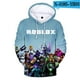 thumbnail image 1 of Roblox-ropa de juego periférica para adultos y niños, suéter suelto con capucha, impresión Digital 3D, Color, moda para hombres y mujeres, nuevo, 1 of 4