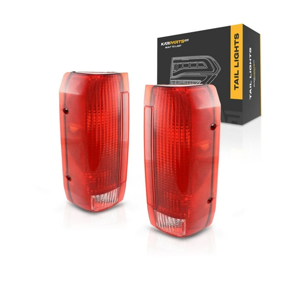 For 1990-1996 Ford Bronco Tail Light Driver and Passenger Side DOT Certified FO2800106, FO2801105 | E9TZ 13405 C, E9TZ 13404 C from 10/89