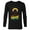 Black, variant on Marvel Groot Rainbow in Space Guardians of the Galaxy - Long Sleeve T-Shirt for Men - Customized-Black