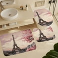 thumbnail image 6 of Bathroom Set, Romantic Paris Tower Printed Bathroom Set,Bathroom Set 4-Piece Set,Bathroom Set with Shower Curtain Sets and Carpet, 6 of 8