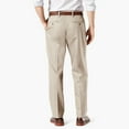 thumbnail image 4 of Dockers Men's Classic Fit Signature Khaki Lux Cotton Stretch Pants Regular 34W x 31L Burma Grey, 4 of 6