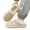 Khaki, variant on Womens Mens Lined Clogs Waterproof Platform Winter Cloud Slippers Non Slip House Garden Shoes Indoor Outdoor Slide Mules Khaki 9.5