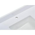 thumbnail image 6 of Altair 61 in. Composite Stone Vanity Top in Milano White with White Sink, 6 of 6