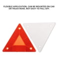 thumbnail image 5 of UPOUART 6pcs Car Triangle Warning Sign to Reduce Driving Accidents for Vehicles, 5 of 5