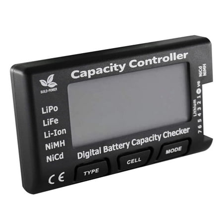 CellMeter7 Digital Battery Capacity Checker LiPo LiFe Li-ion NiCd NiMH Battery Voltage Tester