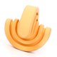thumbnail image 4 of Pelota dispensadora de comida para perros, limpieza de dientes, resistente a mordeduras, alimentación lenta, juguete de goma para entrenamiento al aire libre, color naranja, 4 of 12