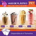 thumbnail image 5 of Vasos de Plastico Best Trading 20 oz con Tapa tipo Domo transparentes desechables, 5 of 5