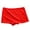 Red, variant on Loopsun 4 to 15 Years Girls Solid Panties Mid Waist Soft Underpants White, 12-13Years