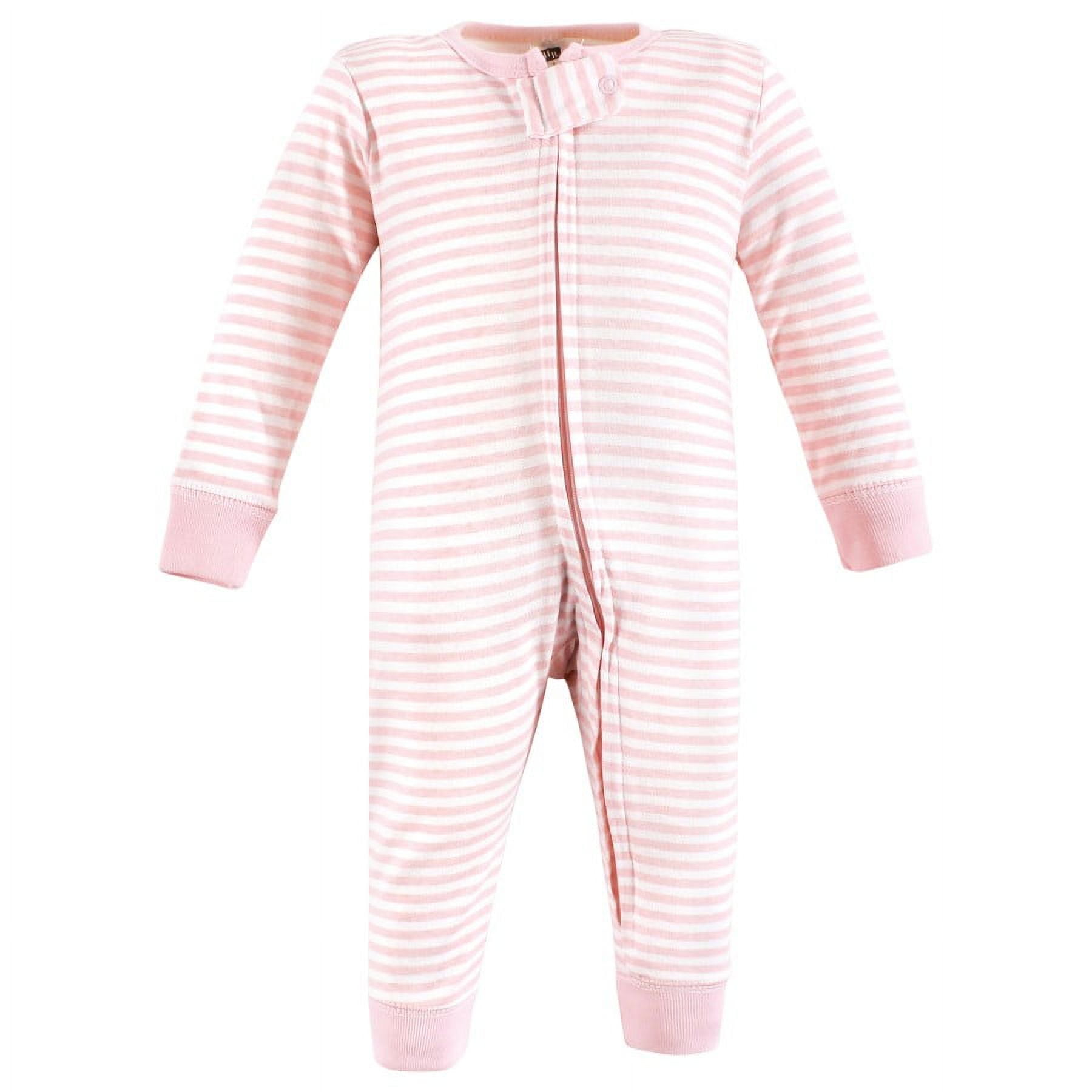 福袋特集 2025 Hudson Baby Infant Girl Cotton Zipper Sleep and Play 3pk ブランケット・おくるみ