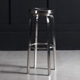 thumbnail image 3 of Mel Counter Stainless Steel Stool with Footrest 26"H Set of 2, 3 of 5