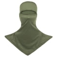 thumbnail image 2 of JoveMarine Pieces Summer Neck Gaiter UV - Protection Face Mask Breathable Lightweight for Biking Running Adjustable Headwear Balaclava Men Face Protection from Sun,Army Green, 2 of 4