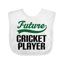 Inktastic Future Cricket Player Boys Baby Bib