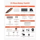thumbnail image 4 of Kit de herramientas rotativas VEVOR de 51 piezas, miniherramienta rotativa eléctrica de 200 W con cable, 8000-40000 RPM, multiusos, con mandril universal para grabar, lijar, amolar, pulir, 4 of 9
