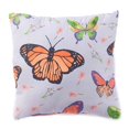 thumbnail image 2 of Conjuntos de colchas o cojines decorativos con temática primaveral novedosos: cojín decorativo con mariposas, 2 of 2