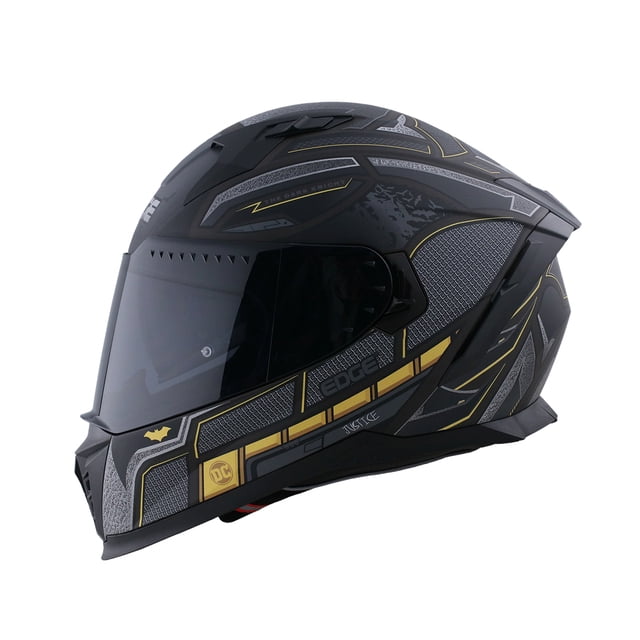 Casco Para Moto Superman Integral EDGE Certificado Doble Certificación L