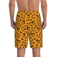thumbnail image 2 of Mens Pajama Pants - Halloween Spooky Design Sleep Shorts Mens Pajama Shorts, Comfy Pj Pants for Mens Lounge Shorts, 2 of 5