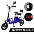 thumbnail image 6 of Three Wheel Electric Trike for Adults 3 Wheel Motorized Folding Tricycle E-Bike, 6 of 7