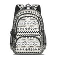 thumbnail image 2 of Boho Bohemia Geometric Line Art Backpack for School,Cute School Bag,Schoolbag with Adjustable Shoulder Straps & Padded Back,16.9 Inch, 2 of 5