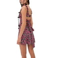 thumbnail image 4 of Michellecmm  Women's Summer Mini Dress Sleeveless Cutout Floral A-Line Tank Dress, 4 of 6