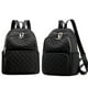thumbnail image 4 of Mochila para mujer, bolso de moda para mujer, mochila de viaje de nailon, bolso de hombro negro, mochila informal pequeña para mujer, 4 of 6