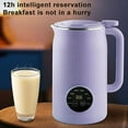 thumbnail image 4 of Hweilai 1200ML Nut Milk Maker Soymilk Machine Large Capacity 8 Functions EU Plug Self-Cleaning Automatic Soy Machine Kitchen Tool green, 4 of 5