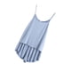 thumbnail image 4 of Conjunto de pijamas de 2 piezas para mujer, chaleco sexy, pantalones cortos, ropa de dormir, ropa de dormir, azul claro, L kenally  AP001253-02, 4 of 7